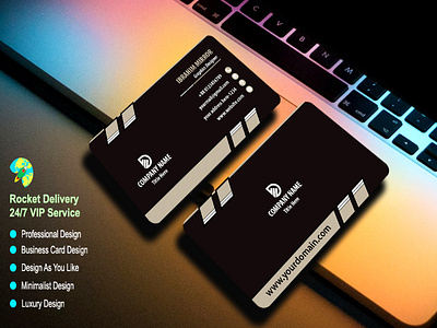 minimalist luxury modern professional business card design card dribbble.com ibrahim mirror ibrahimmirror68 luxury minimalist modern professional show card visiting card