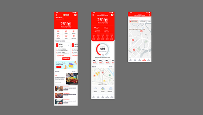 weather mobile app app mobile ui ux weather