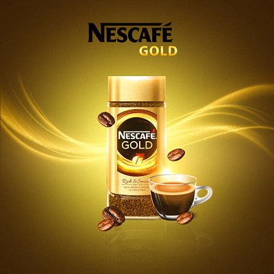 Nescafe advertising design graphic design