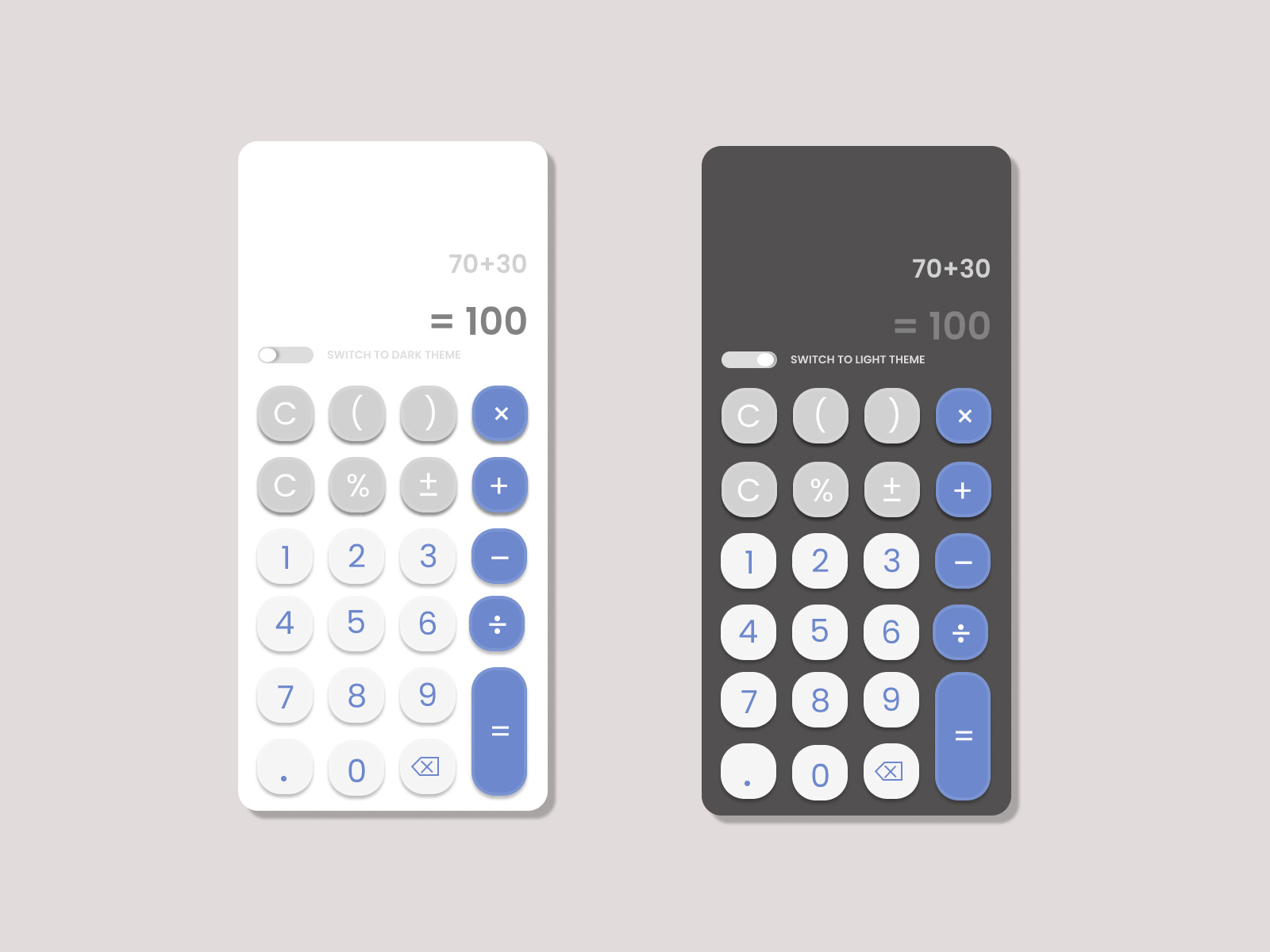 daily UI calculator day4 by Kavya Gupta on Dribbble