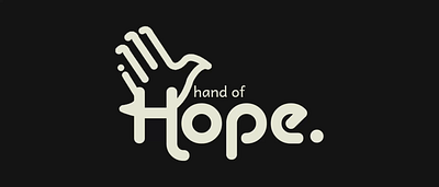 Hand of Hope | brand identity for non-profit organization. brand identity branding design graphic design illustration logo minimal mockup poster typography