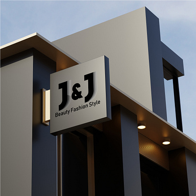 logo J&J branding design graphic design illustration logo mockup typography vector