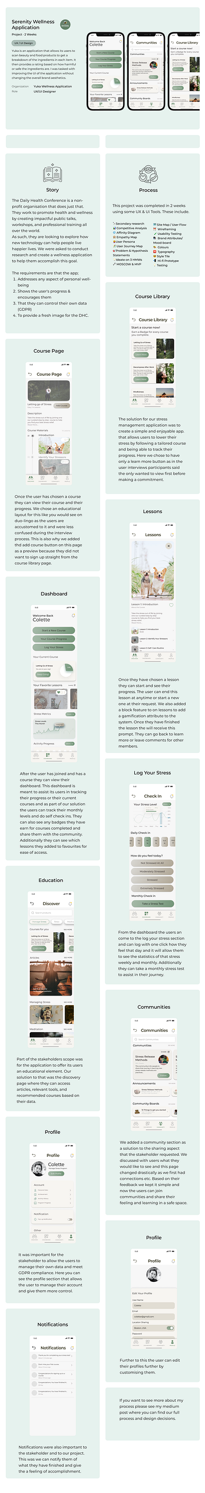 Wellness Application Design graphic design ui