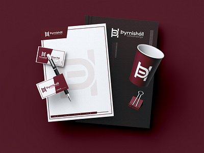Þyrnishóll - Logo and Branding brand identity branding business brand business branding graphic design logo logo designer monogram logo web designer