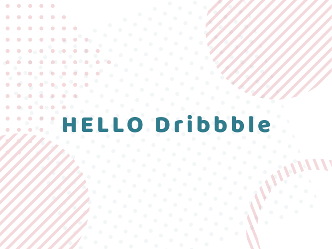 Hello dribble! animation hello dribbble motion graphics ui