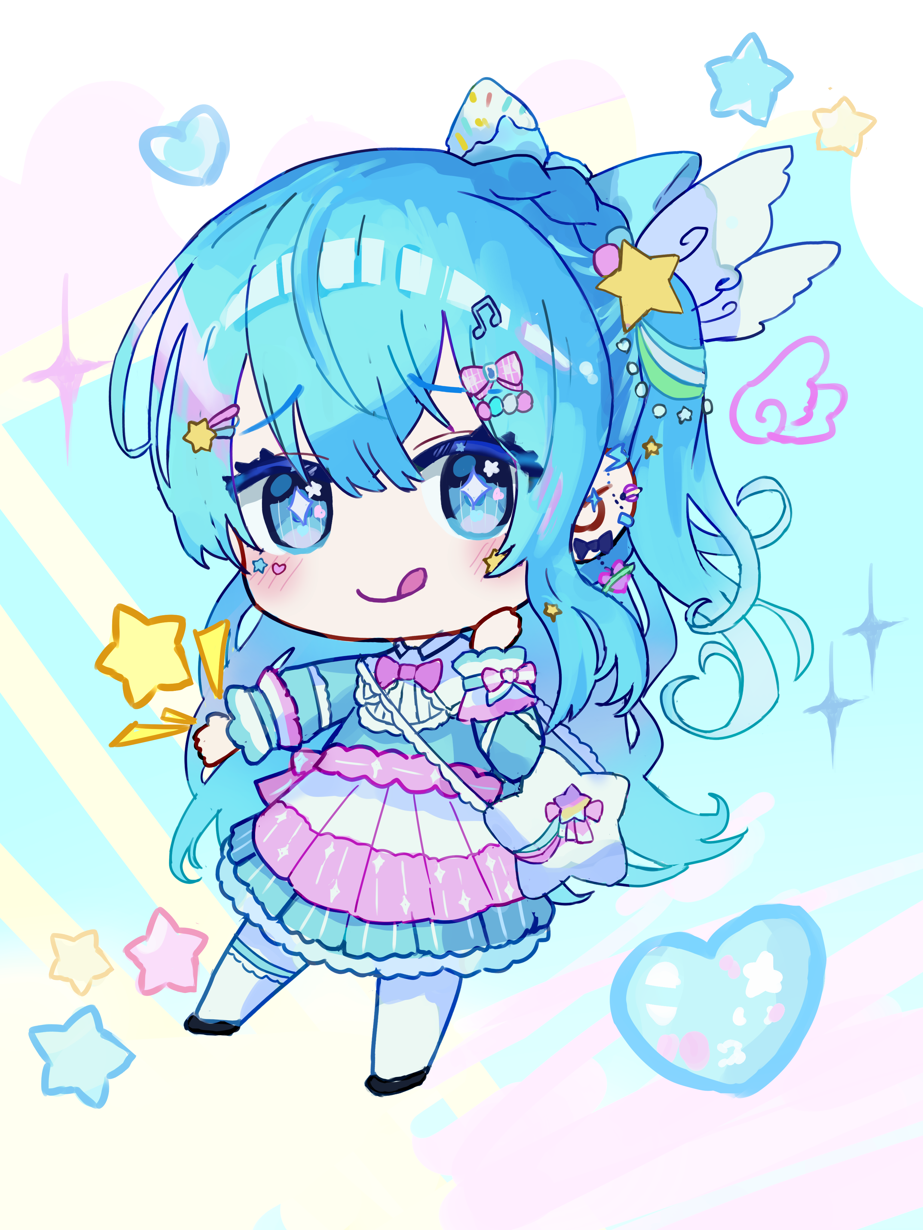 hololive Super idol☆Comet-chan hololive illustraion
