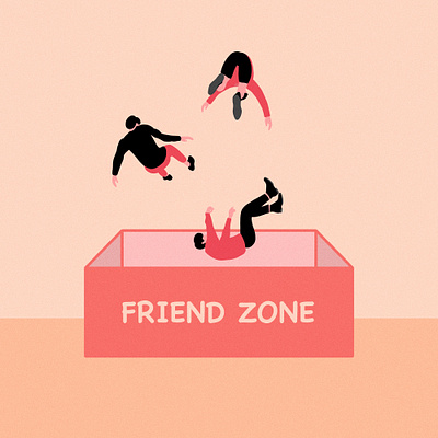 Friendzone graphic design