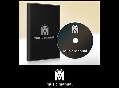 Brand identity "Music Manual" branding canva design graphic design logo vector