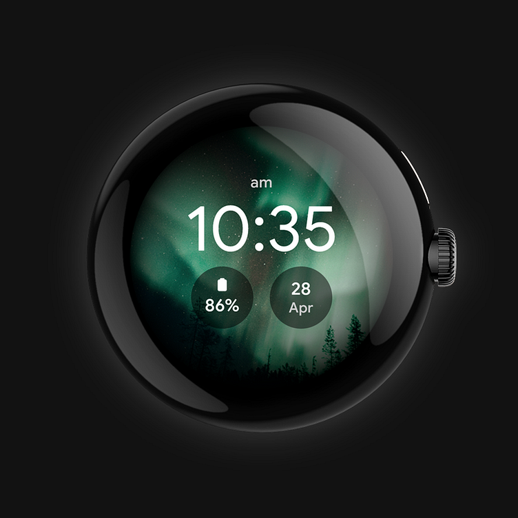 Photo Watch Face Wear Os By Amoledwatchfaces™ On Dribbble 