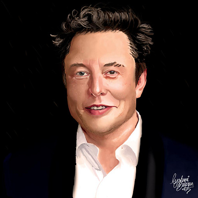 Space X art commission creativity digital art graphic design illustration painting work