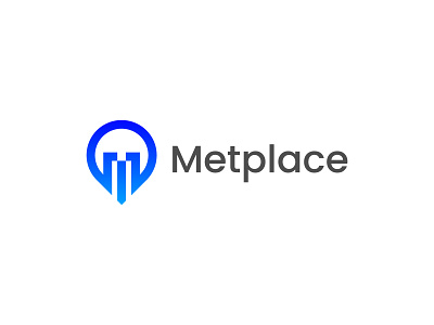 Letter M Place Logo abstract app logo brand identity branding design graphic design letter m logo logo logo design logo designer m logo modern logo place logo