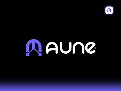 Aune - Fintech Logo Design a logo a logo design branding design designalogo illustration logo logo design logo designer logodesign logodesigner logomark logotype modernlogo sharelogo superb tech tech logo top logo