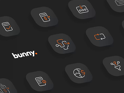Bunny Icon Branding Design: iconography icons pack flat vector app icons flat icon flat icons icon icon design icon designer icon pack icon set iconography icons icons pack icons set iconset line line icons material ui icons outline set ui icons vector icons