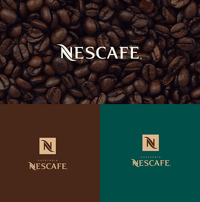Cafeteria Nescafe, Italia branding design graphic design logo packaging