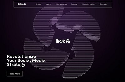 Hero Section ASCII Animation ascii branding design hero uiux web webdesign