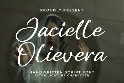 Jacielle Olievera - Handwritten Script Font graphic