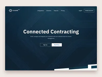Clause Web Site Design landing page website designer home page homepage landing landing page landing page concept landing page ui landingpage site ui user experience user interface ux web web design web designer web page web site webdesign website website designer