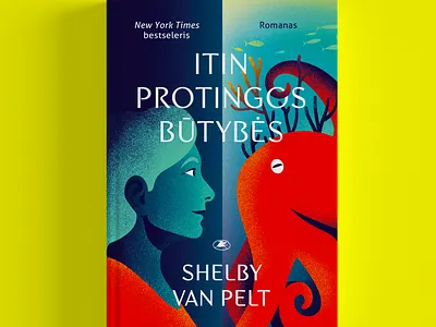 Book Cover Design. Shelby Van Pelt Remarkably Bright Creatures book book cover design bookcover design illustration photoshop