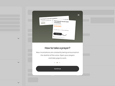 Feature onboarding component crm education familiarization flow immersion learning minimal modal modal window multi step onboarding platform process product design saas steps ui kit user flow uxui
