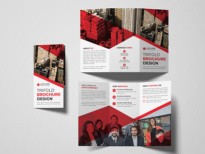 Modern Business Trifold Brochure Design brand identity branding brochure design business brochure business post company brochure corporate corporate brochure creative creative trifold design graphic design marketing design modern modern trifold brochure professional trifold brochure trifold brochure design trifold design