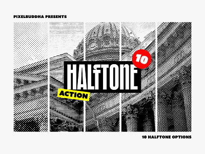 Classic Halftone Photoshop Action action atn comic design download effect halftone lines magazine old photoshop pixelbuddha print psd retro vintage waves