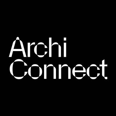 Archi Connect Wordmark architecture branding design design ideas designstudio graphic design graphicdesign logo logodesign logos logotype minimal logo minimalist visualidentity wordmark
