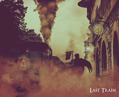 Last Train!!! design graphic design