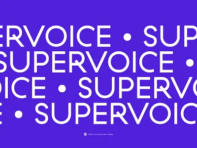 Supervoice teaser app branding design freelance identity invoice invoicing logo ui