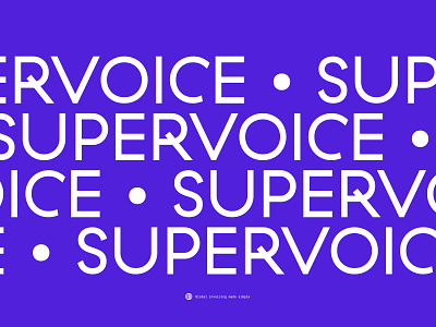 Supervoice teaser app branding design freelance identity invoice invoicing logo ui