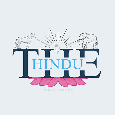 The Hindu redesign app branding design graphic design illustration logo typography ui ux vector