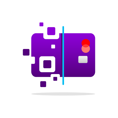 Nubank (new illustration system) bank card credit digital fintech illustration tech