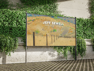 Jeff Sewell Exhibit at Moulton Museum art graphic design illustration museum