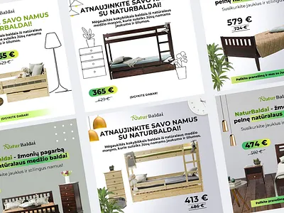 Advertising banner for a furniture store ads advertising banners design furniture store graphic design social media