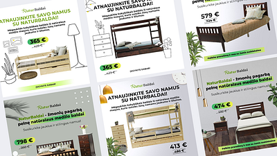 Advertising banner for a furniture store ads advertising banners design furniture store graphic design social media