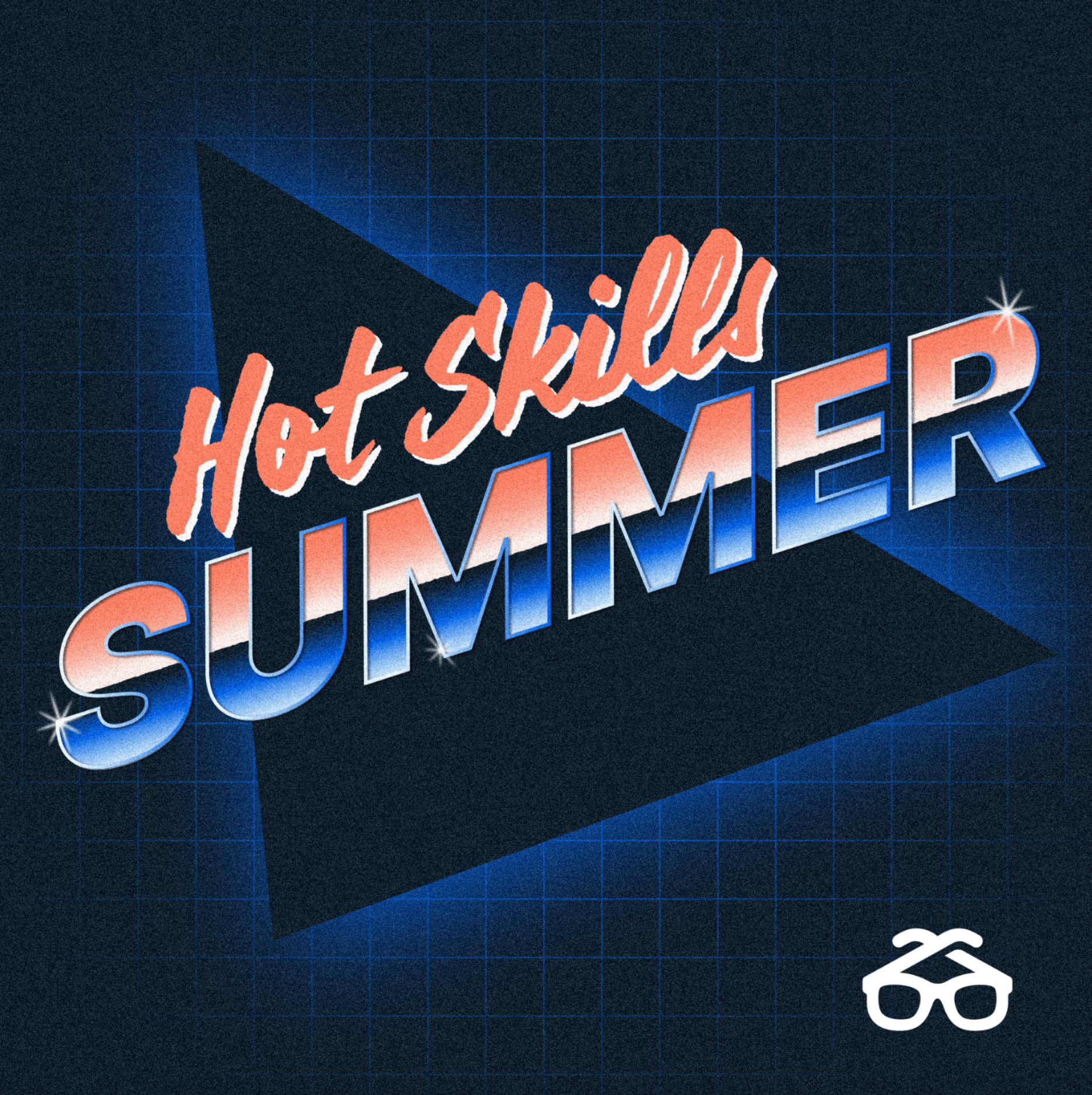 Hot Skills Summer design graphic design hand lettering typography vector