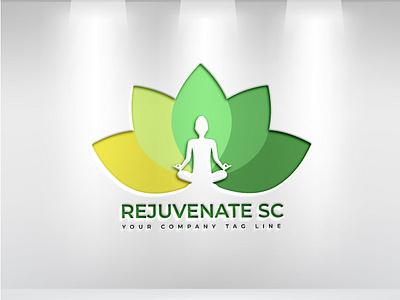 Rejuvenate SC Logo 3d ariyantusto branding graphic design logo tusto ui