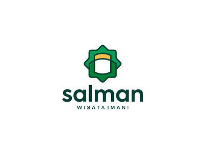 Salman Wisata Imani golden ratio graphic design hajj iconic islamic kaaba logo logo design logotype travel umrah
