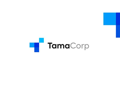 Tama Corp aviation golden ratio graphic design iconic logo logo design simple logo typography