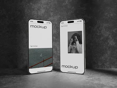 Phone mockup_04 3d 3d mockup app branding design graphic design iphone mockup mockup