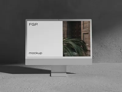 iMac mockup_01 3d 3d mockup graphic design imac imac mockup mockup