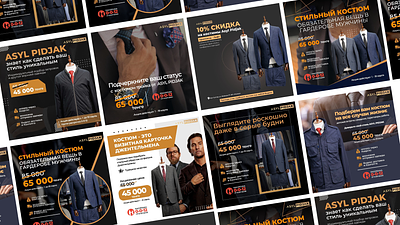 Advertising banner for suit store ads advertising banners design graphic design social media suit store