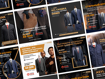 Advertising banner for suit store ads advertising banners design graphic design social media suit store