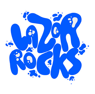 LAZOR ROCKS branding design graphic design illustration lazor rocks lettering logo typography