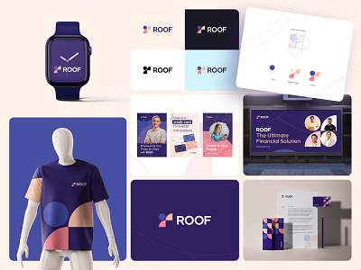 Financial/Fin-tech Branding, Logo design, Visual identity bank banking logo banking website brand identity branding corporate branding fin tech logo financial branding financial web financial website fintech fintech web design flat logo minimal saas trend 2023 web design