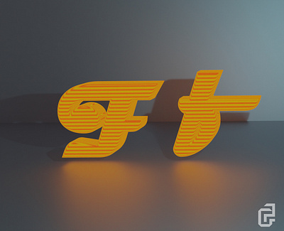 Day 6 of 36 days of type challenge letter F f 36daysoftype 3d animation branding design graphic design icon illustration logo ui