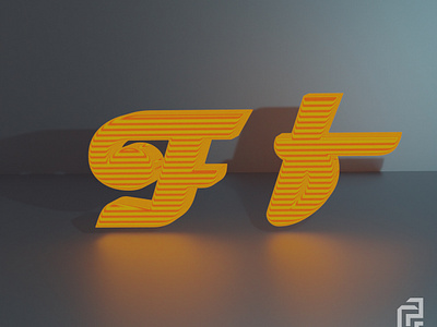 Day 6 of 36 days of type challenge letter F f 36daysoftype 3d animation branding design graphic design icon illustration logo ui