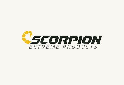 Scorpion Extreme Products Brand Identity branding design logo typography ux