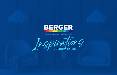 Berger Paints Colour Cards branding design graphic design layout
