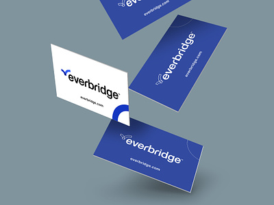 Everbridge Business Cards branding business cards collateral saas