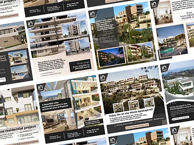 Advertising banner for real estate ads advertising banners design graphic design real estate social media